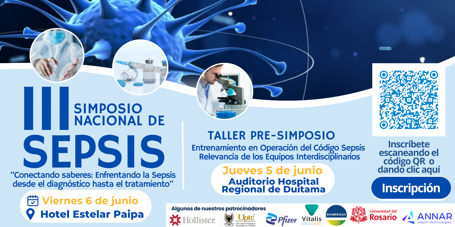 Inscripciones a  Congreso Internacional de Medicina Crítica y Cuidado Intensivo