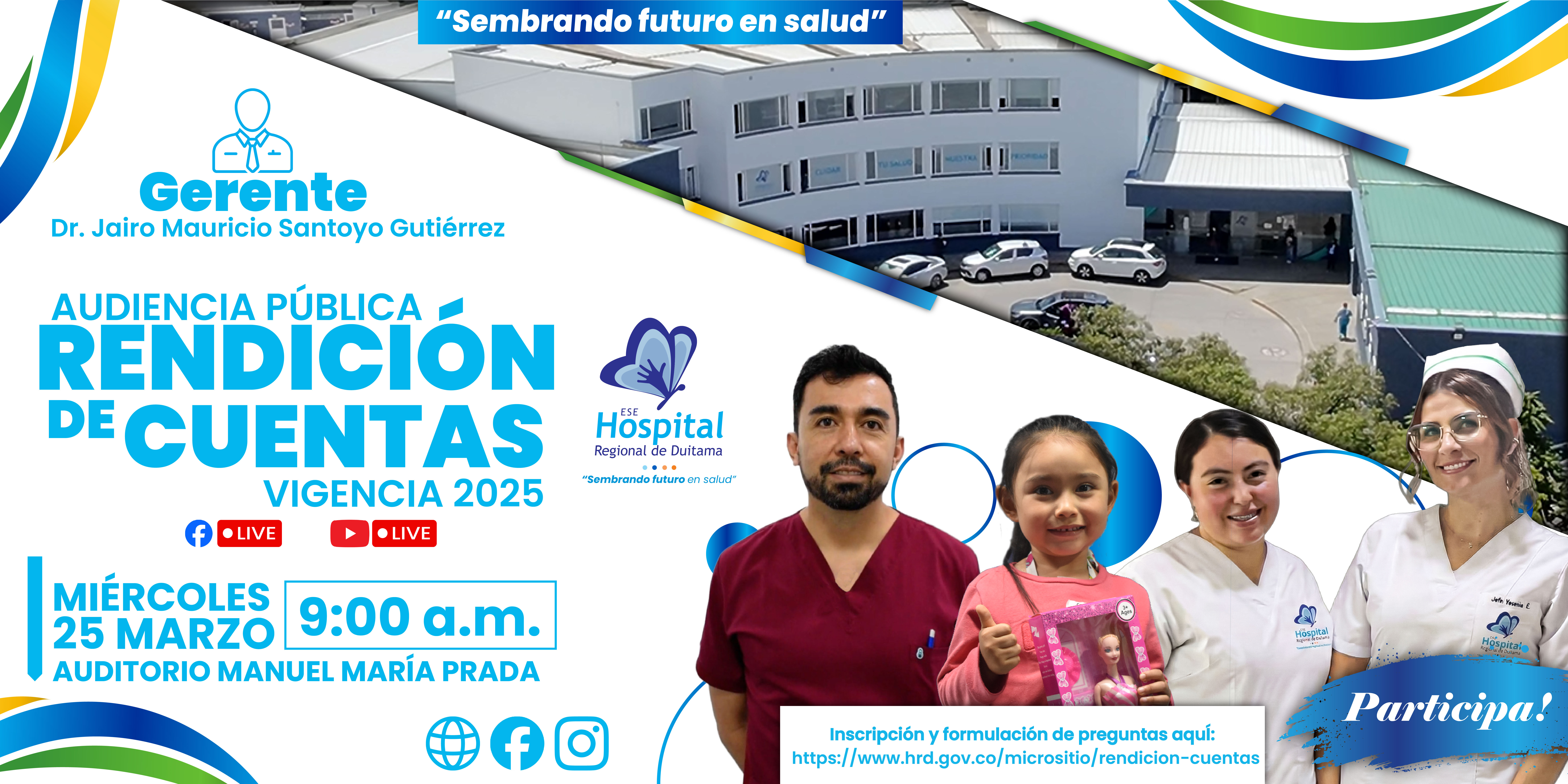 Audiencia Pública de rendición de Cuentas vigencia 2025